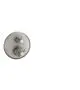 AXOR-HG-AXOR-Montreux-Thermostat-Unterputz-mit-Kreuzgriff-und-Absperrventil-Edelstahl-Optic-16800800 gallery number 1
